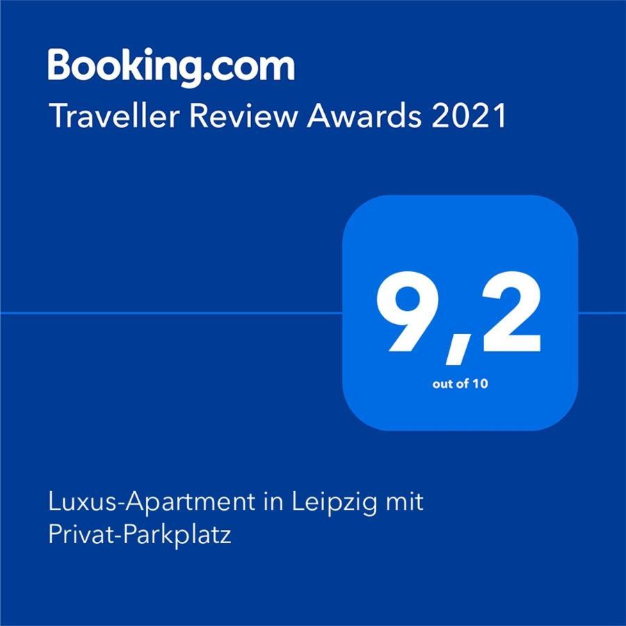 Luxus-Apartment In Leipzig Mit Privat-Parkplatz Exterior foto